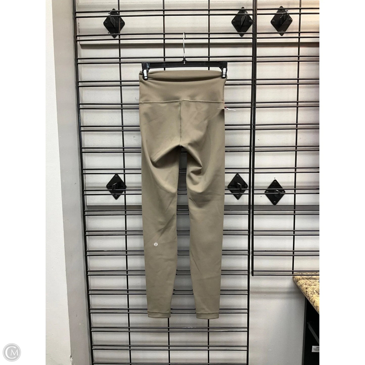 Athletic Leggings By Lululemon In Taupe, Size: 4