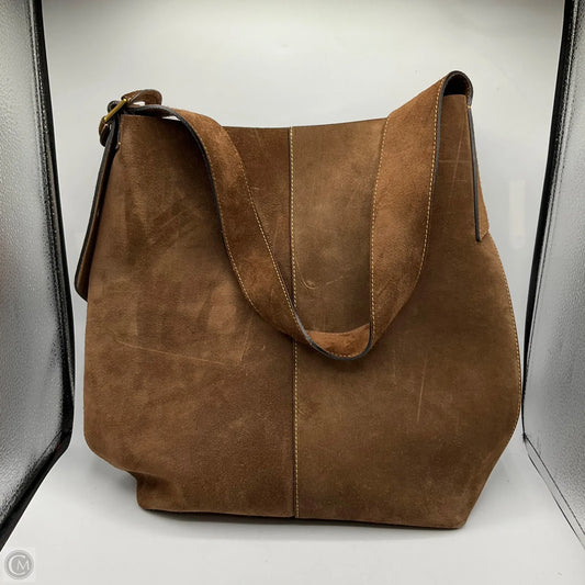 Handbag Leather By Banana Republic, Size: Large