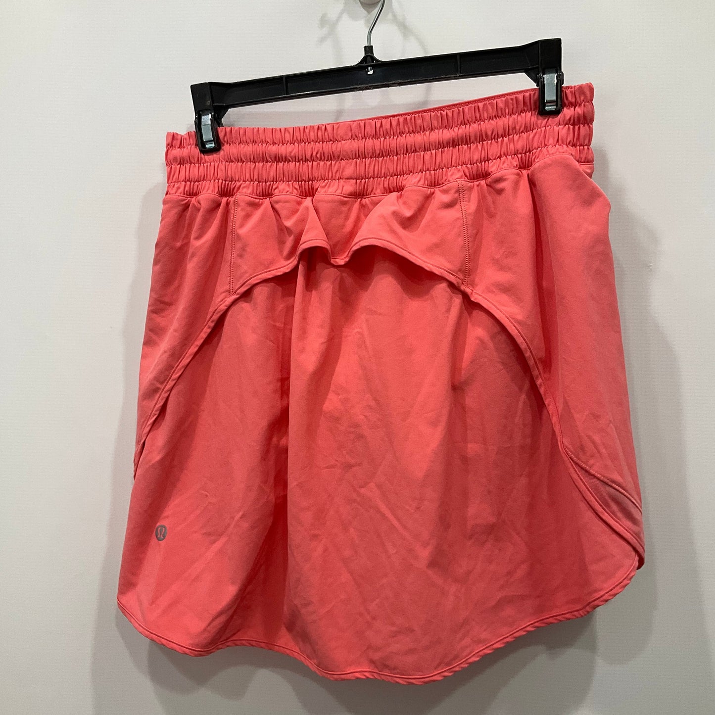 Athletic Skort By Lululemon In Coral, Size: 6