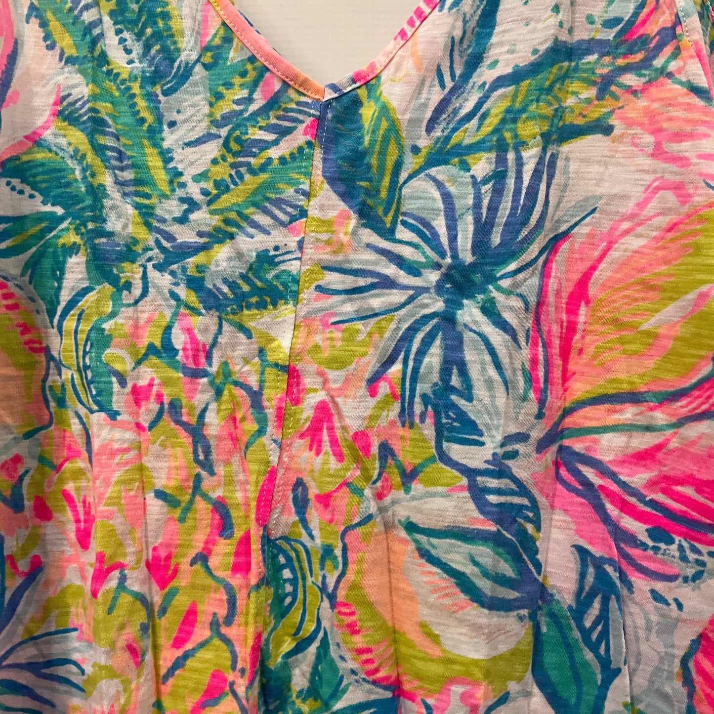 Floral Print Top Sleeveless Lilly Pulitzer, Size S