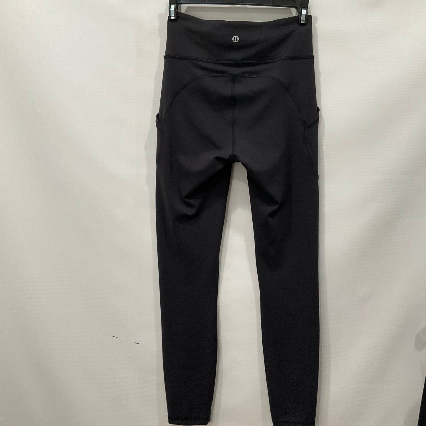 Black Athletic Leggings Lululemon, Size 4