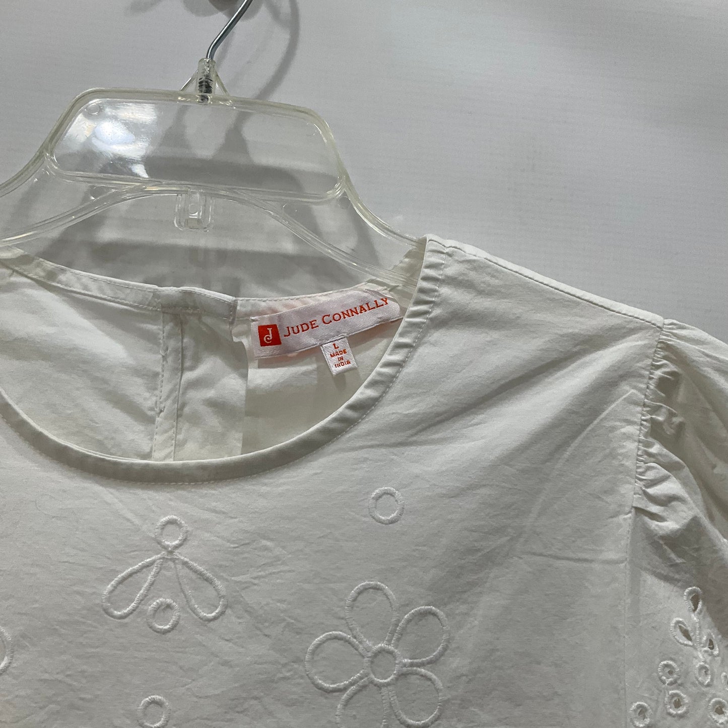 White Dress Casual Short Jude Connally, Size L