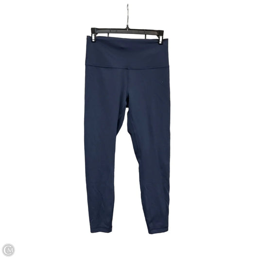 Athletic Leggings By Lululemon In Navy, Size: 8