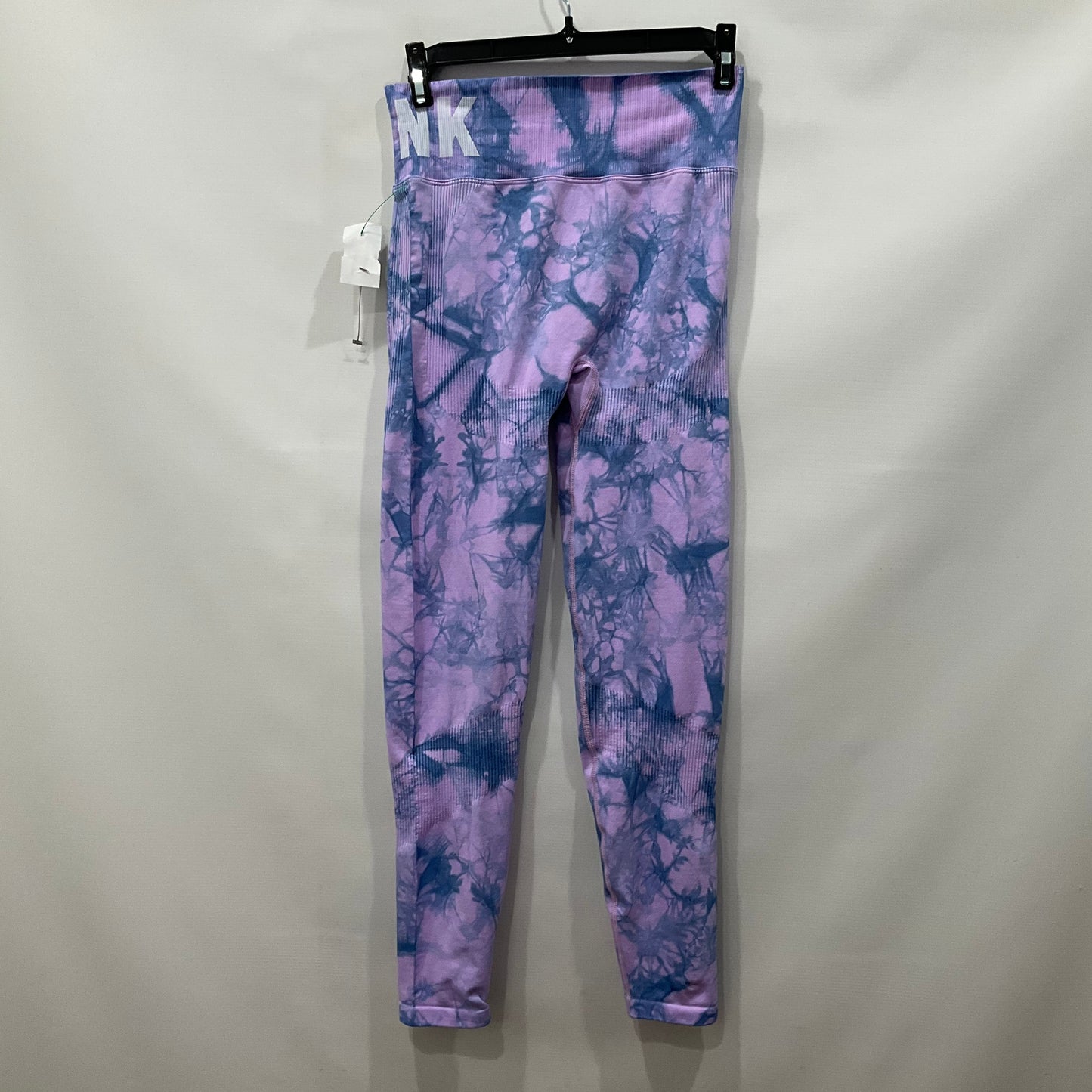 Tie Dye Athletic Leggings Pink, Size S