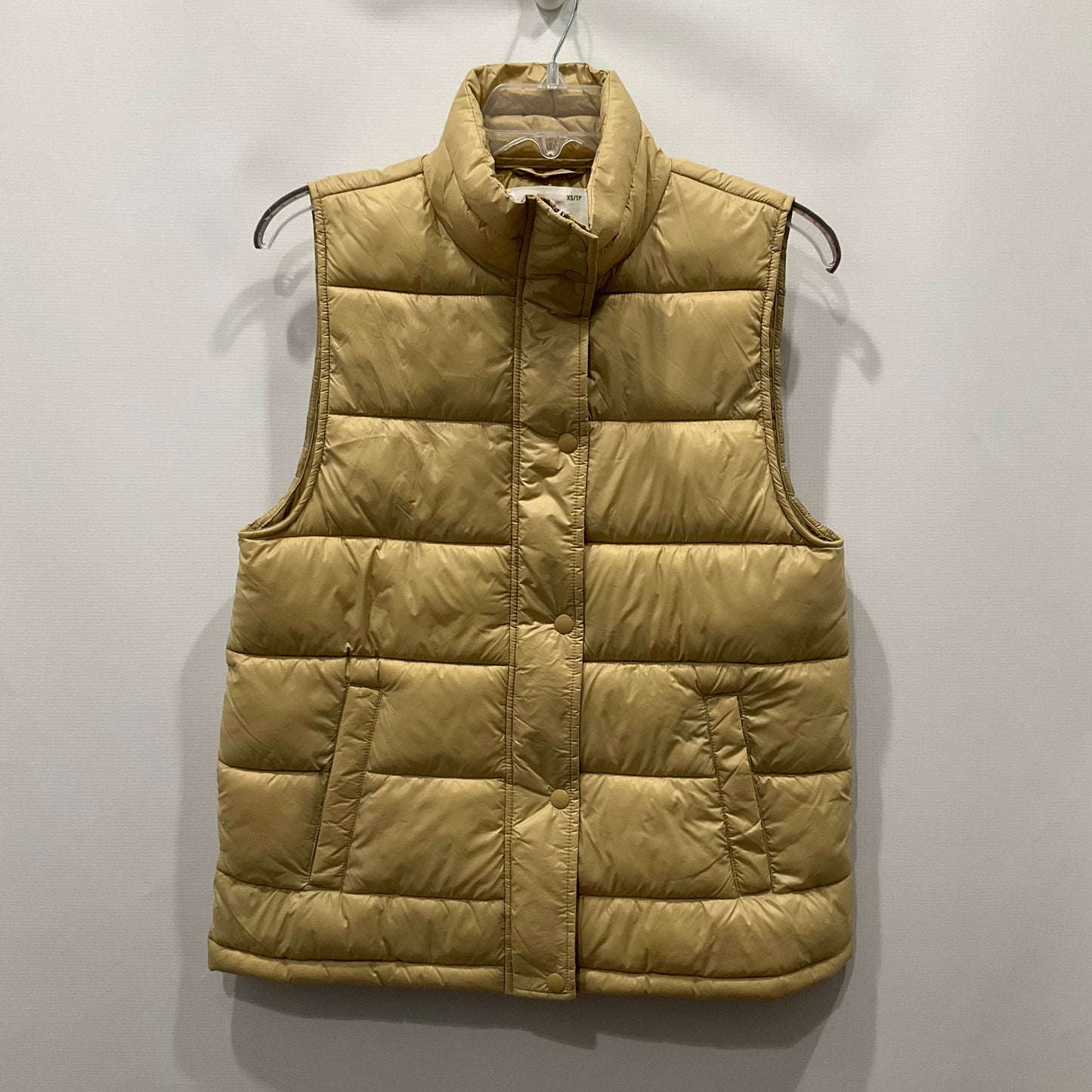 Vest Puffer & Quilted By Aerie In Tan, Size: Xs