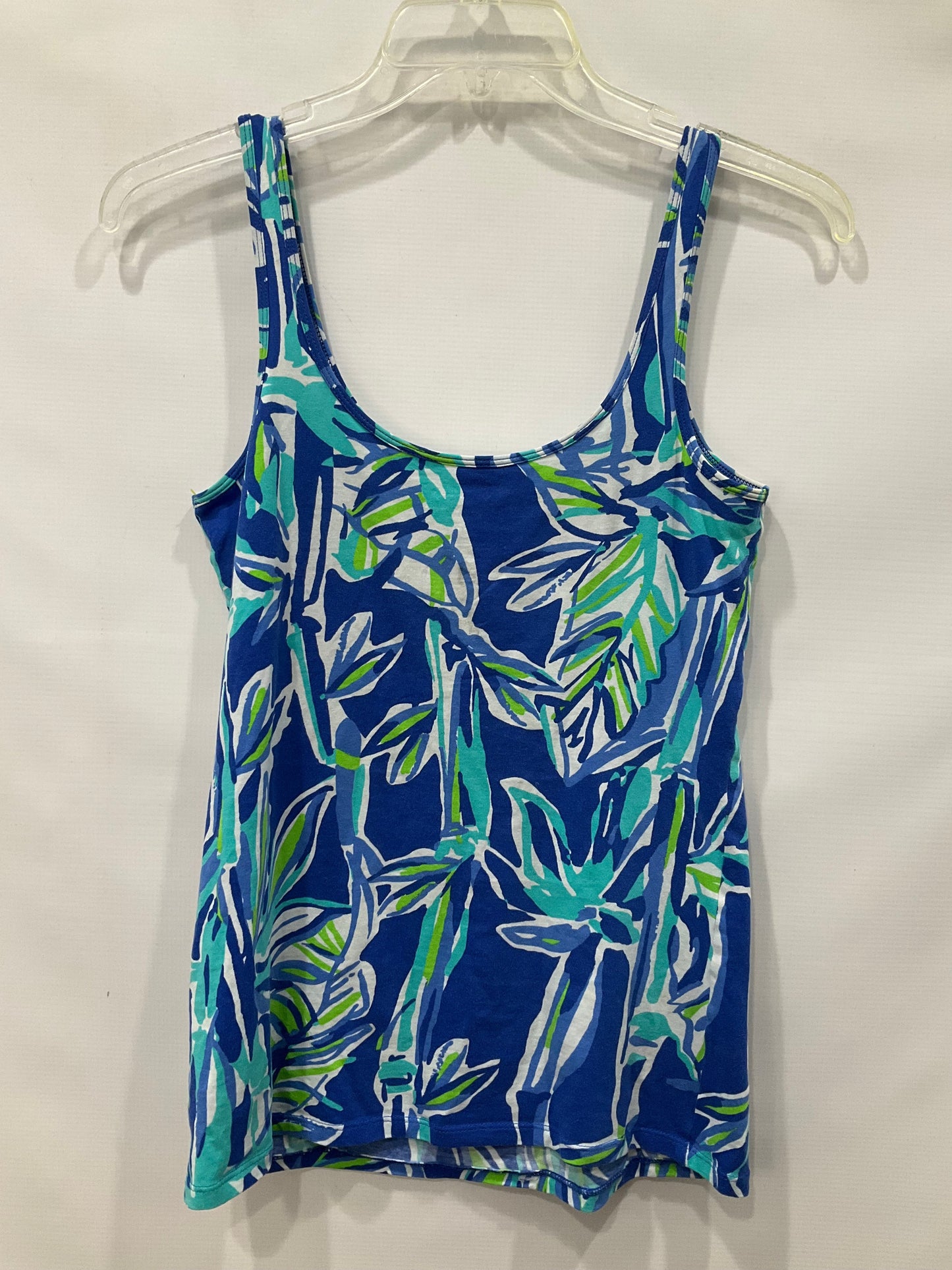 Blue Top Sleeveless Lilly Pulitzer, Size S