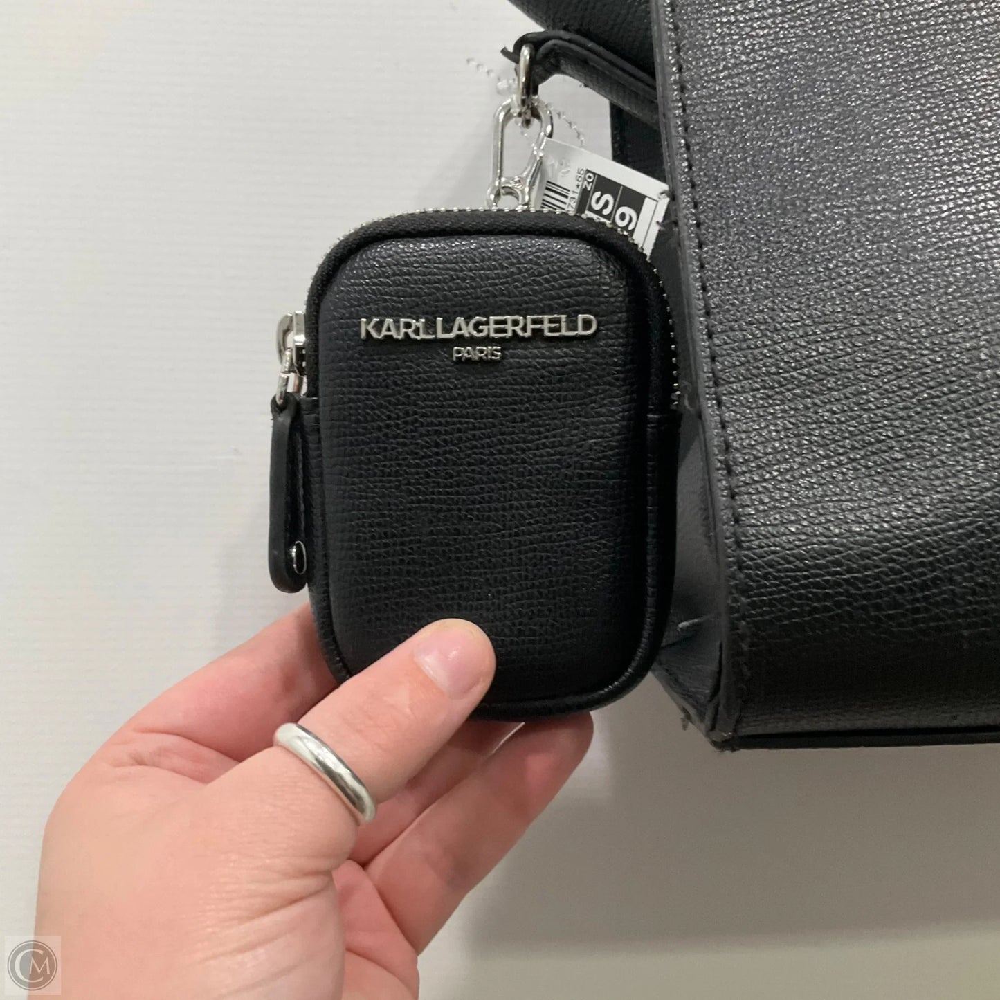 Handbag Designer By Karl Lagerfeld, Size: Medium