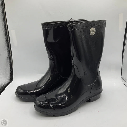 Boots Rain By Ugg In Black, Size: 6
