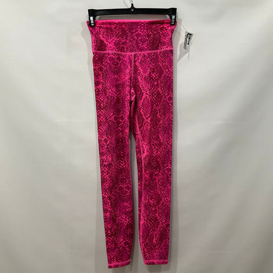 Pink & Purple Athletic Leggings Ivl Collective, Size 2