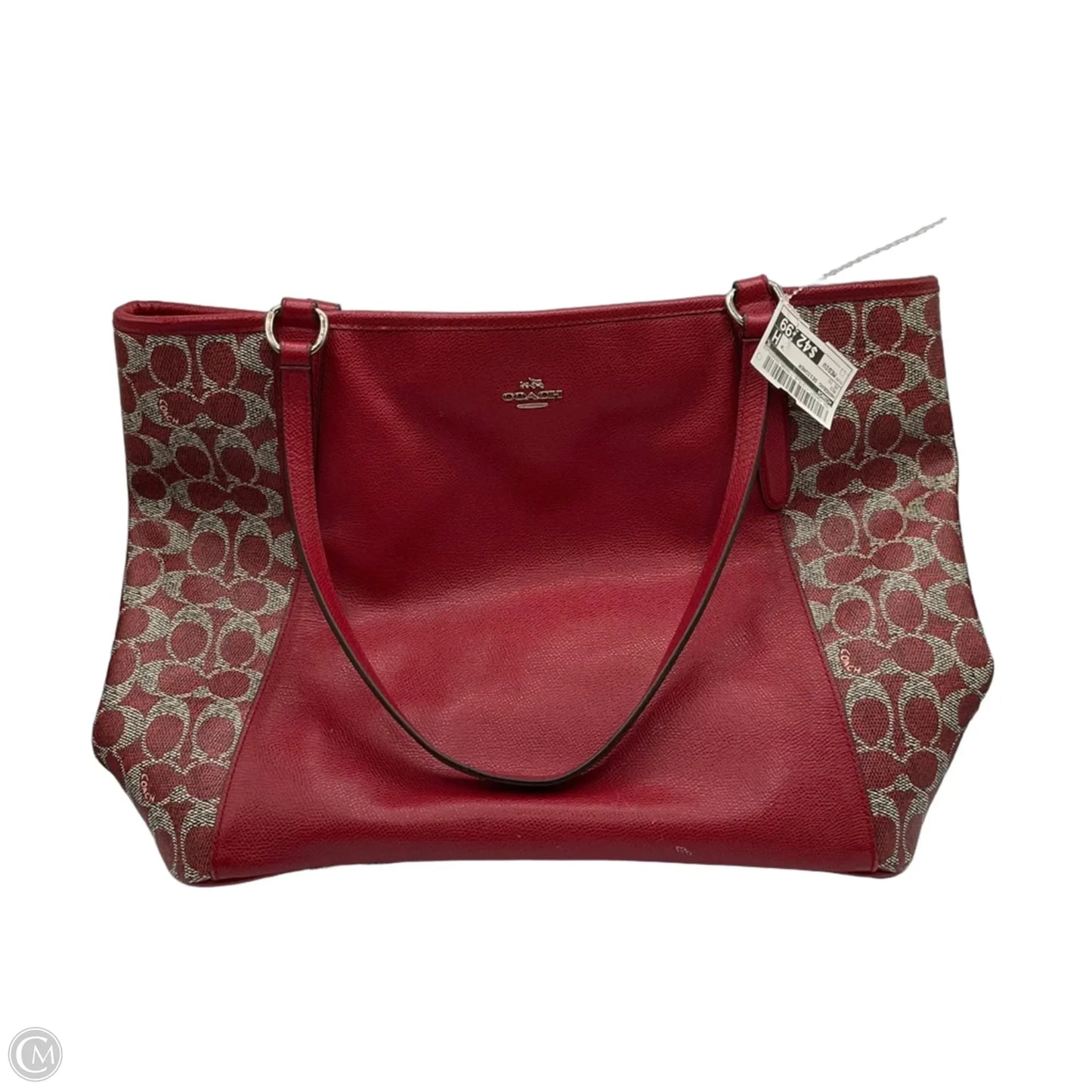 Handbag Designer By Coach, Size: Medium
