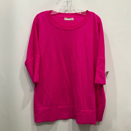 Sweater By Anthropologie In Pink, Size: M