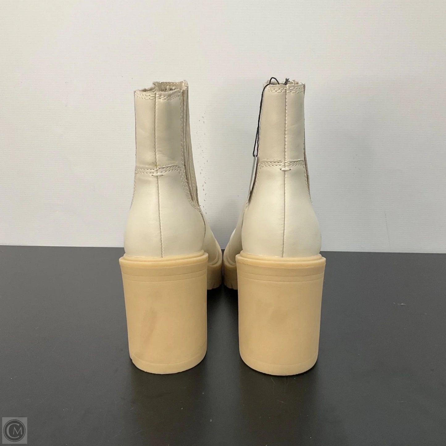 Boots Ankle Heels By Dolce Vita In Ivory, Size: 9