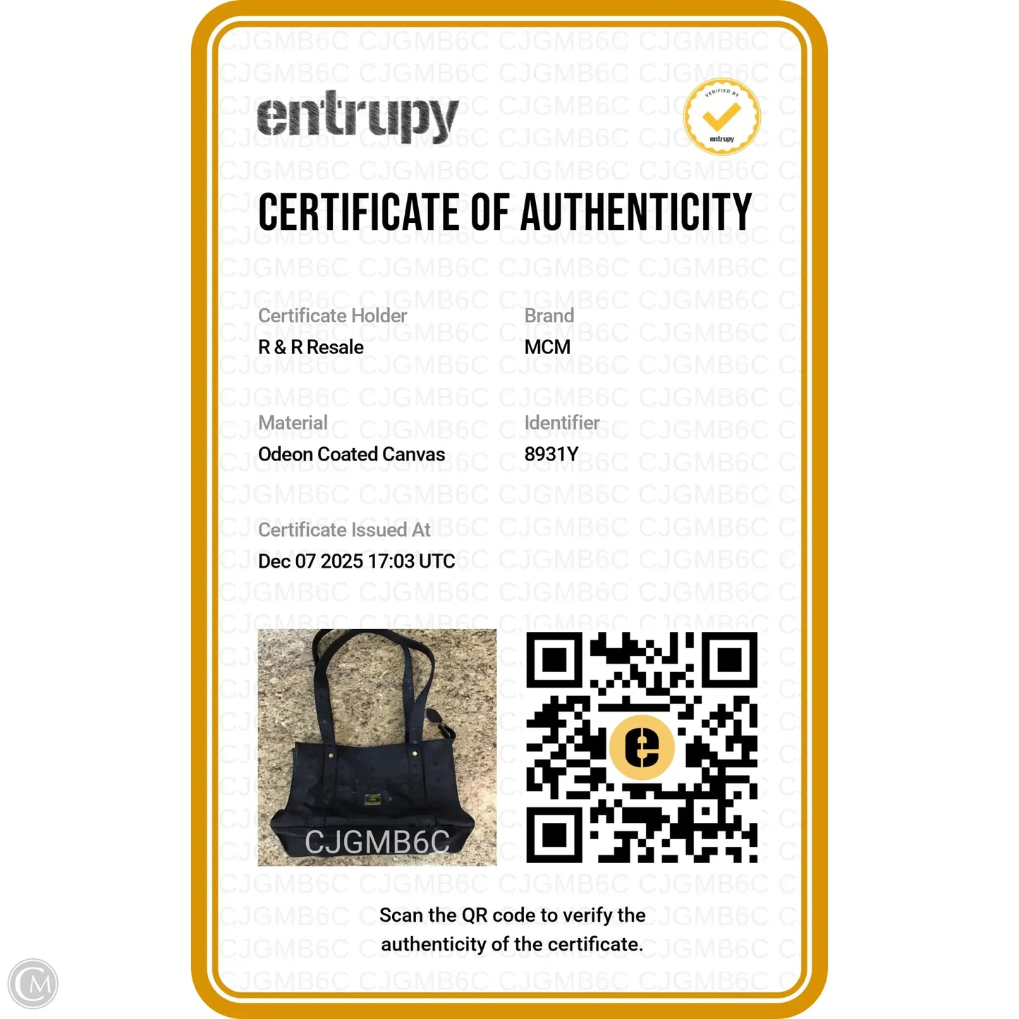 Tote Luxury Designer By Mcm, Size: Large