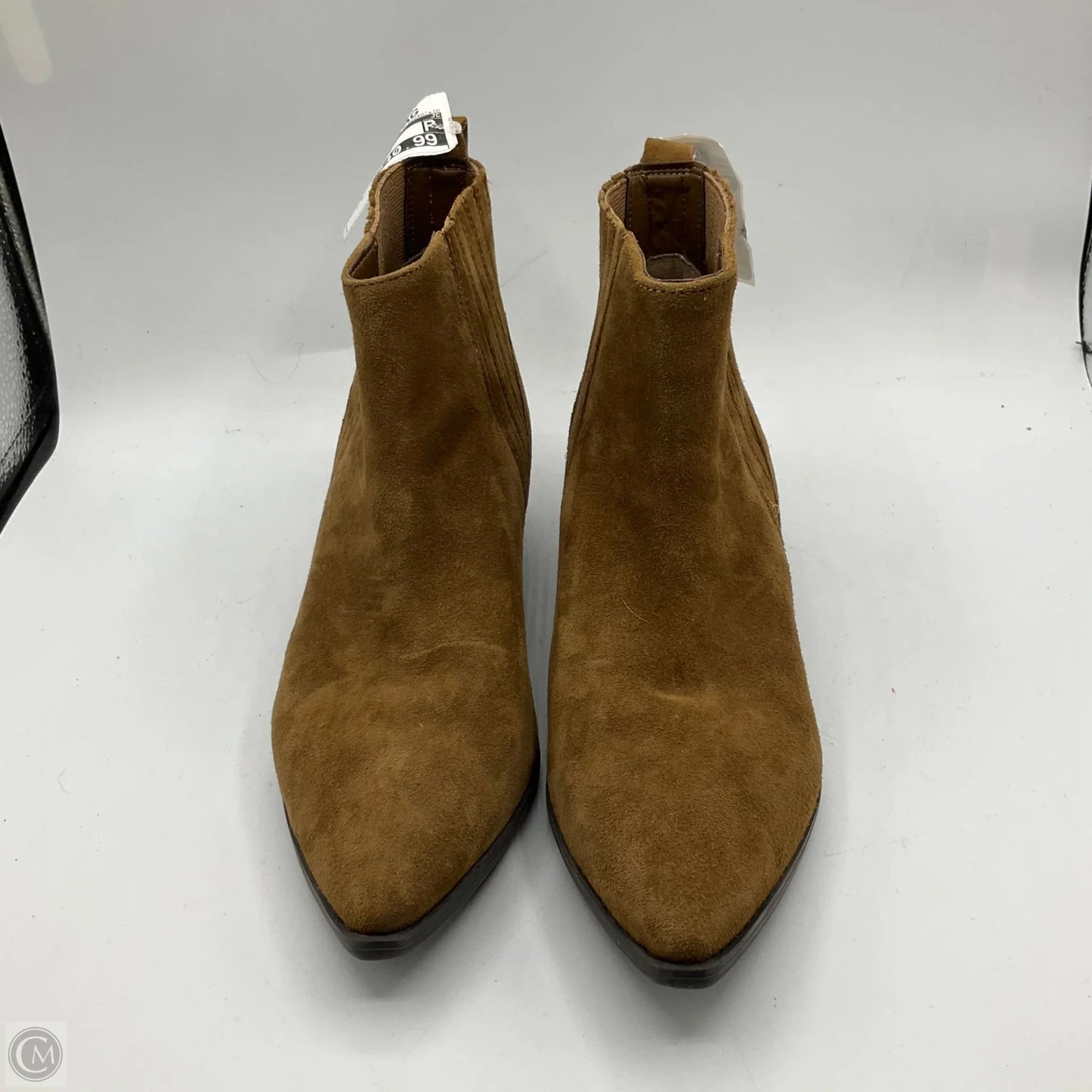 Boots Ankle Flats By Marc Fisher In Brown, Size: 7.5