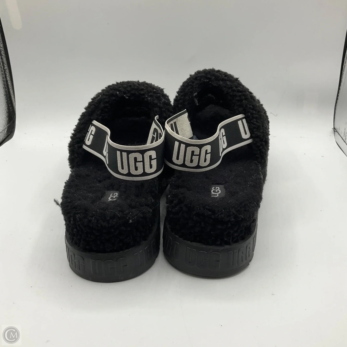 Sandals Designer By Ugg In Black, Size: 9