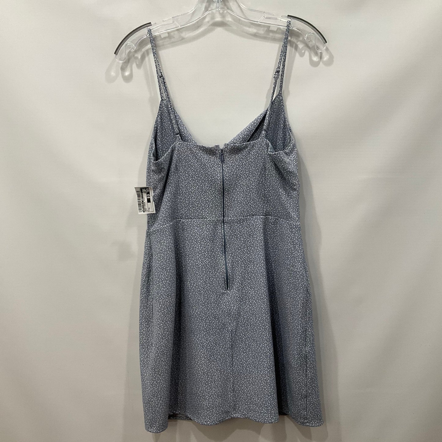 Blue Dress Casual Midi Abercrombie And Fitch, Size M