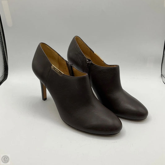 Boots Designer By Coach In Brown, Size: 8