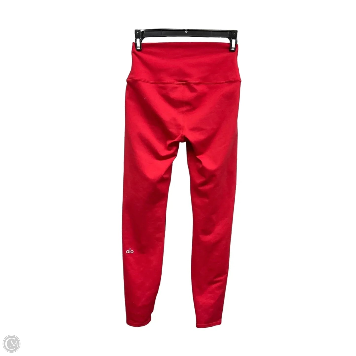 Athletic Leggings By Alo In Red, Size: Xs