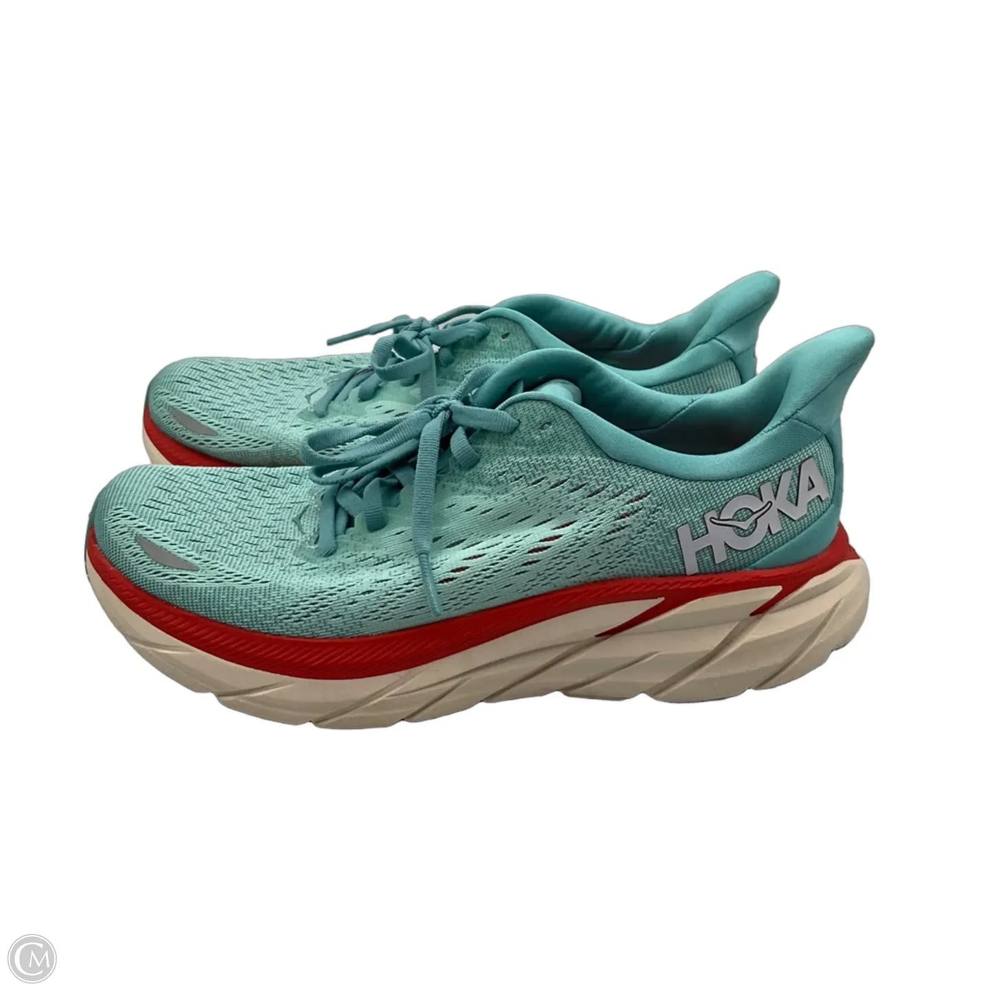 Shoes Athletic By Hoka In Teal, Size: 7