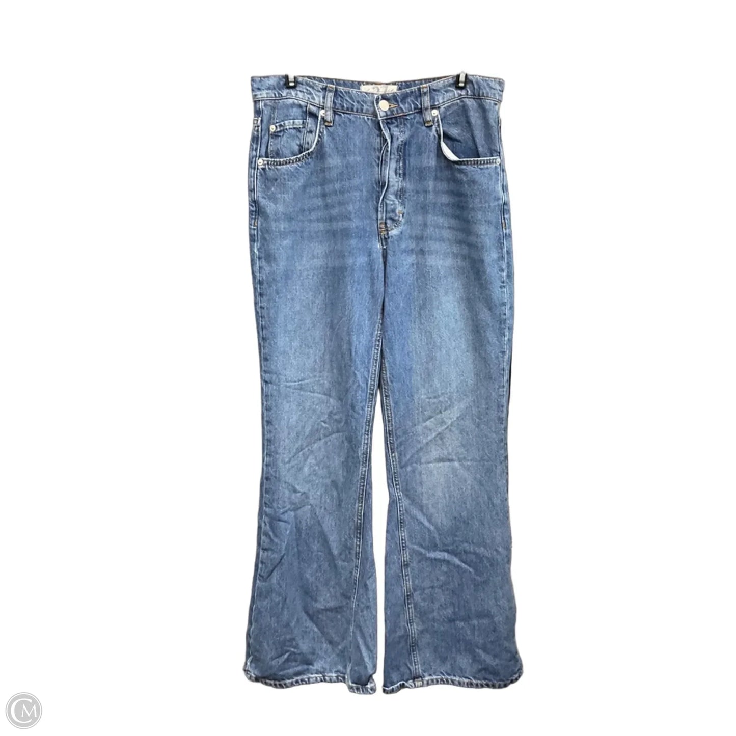 Jeans Flared By We The Free In Blue Denim, Size: 4