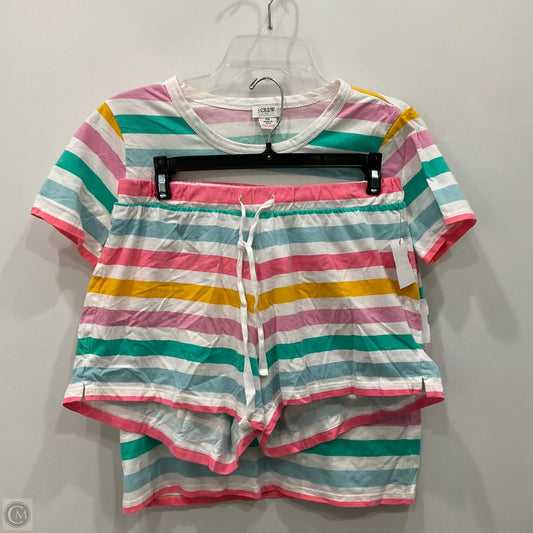 Pajamas 2pc By J. Crew In Rainbow Print, Size: Xs