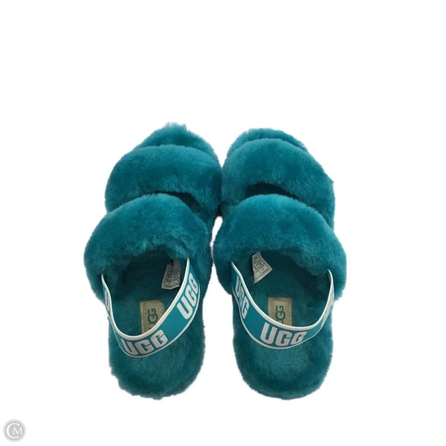 Slippers Designer By Ugg In Teal