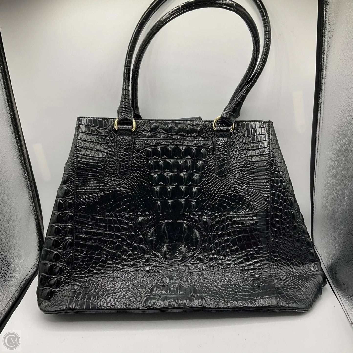 Handbag Designer By Brahmin, Size: Large