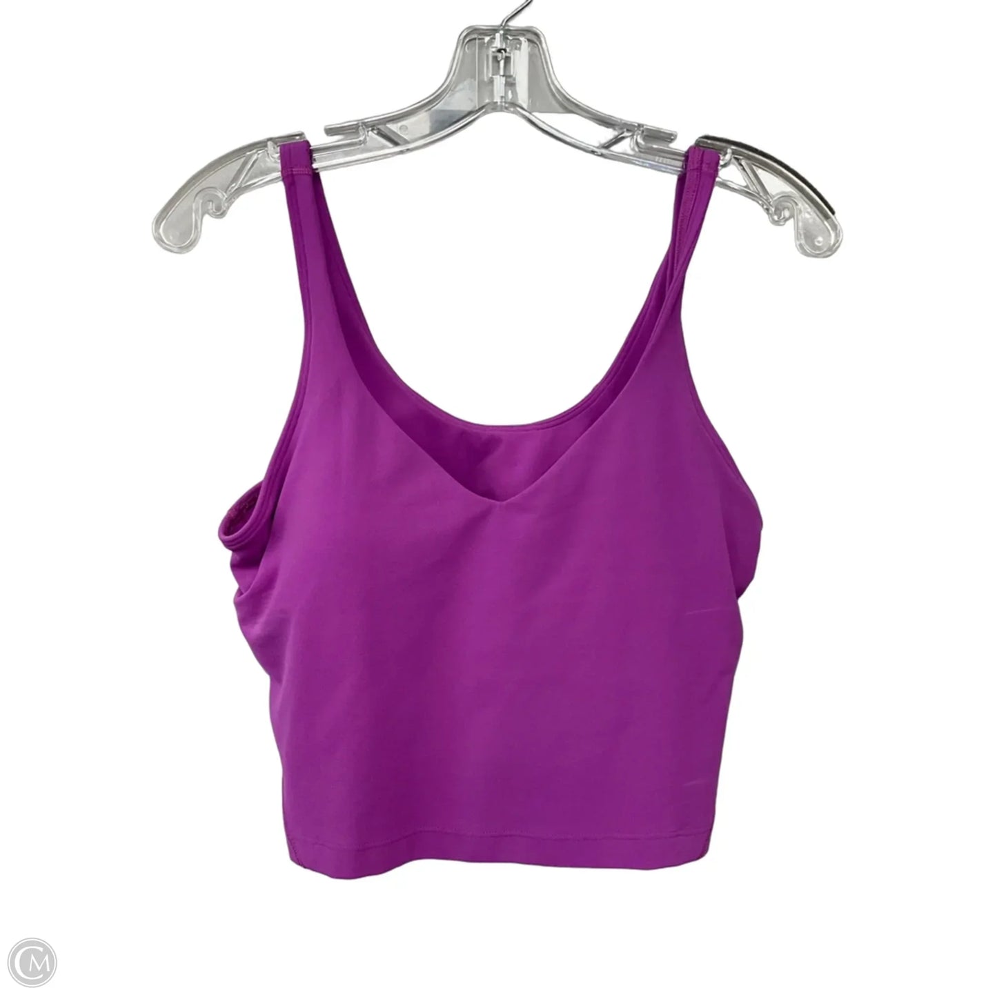 Athletic Bra By Lululemon In Purple, Size: 10