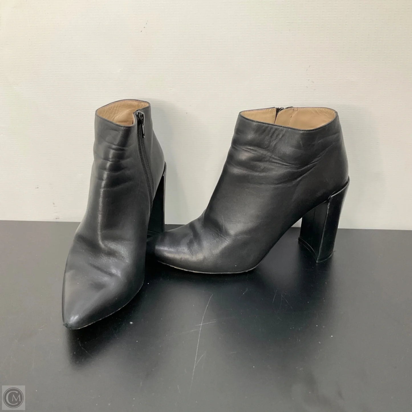Boots Designer By Stuart Weitzman In Black, Size: 8.5