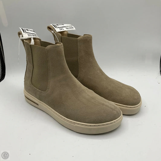 Boots Ankle Flats By Birkenstock In Beige, Size: 6