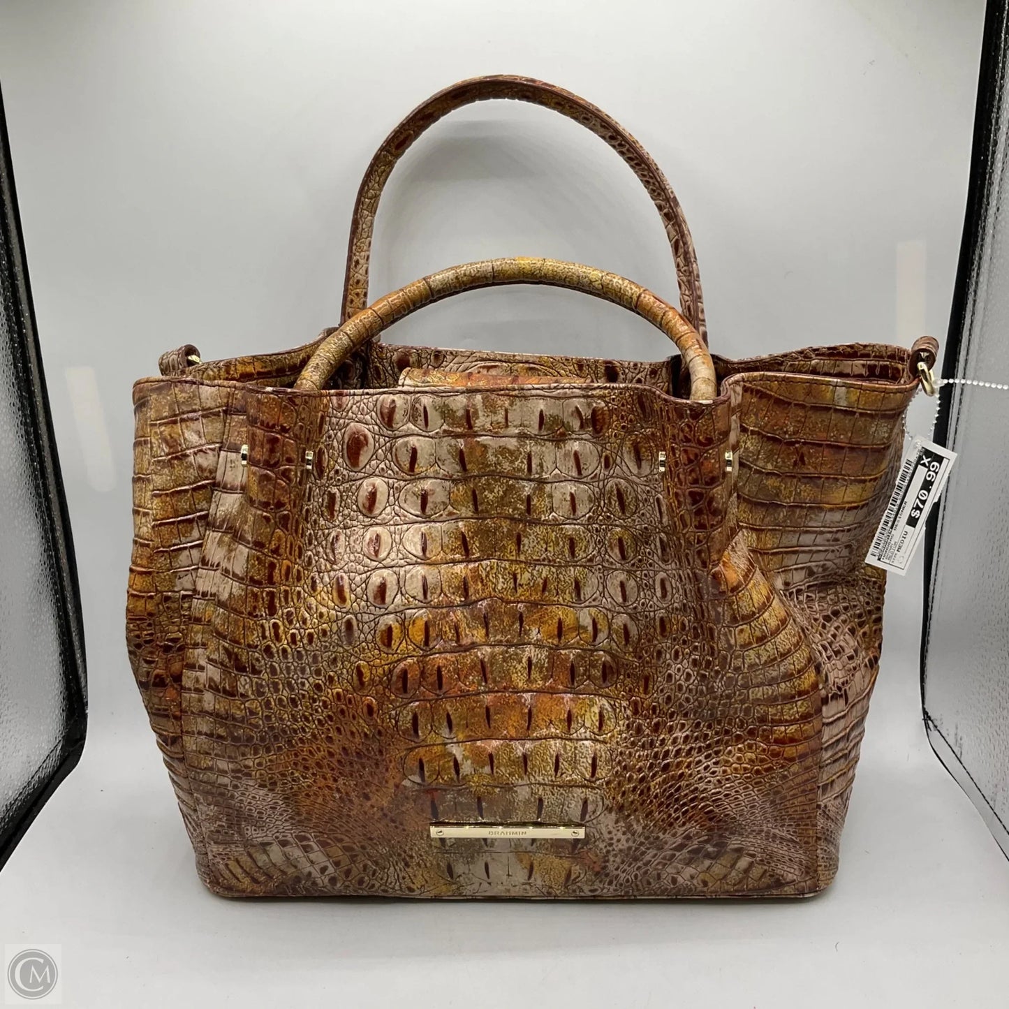 Handbag Designer By Brahmin, Size: Medium