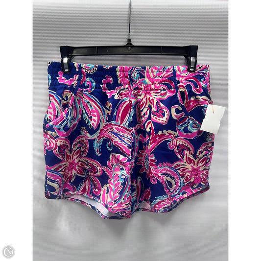 Shorts Designer By Lilly Pulitzer In Blue & Pink, Size: Xs