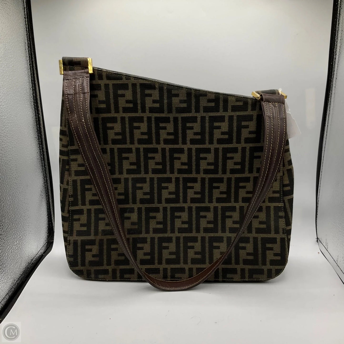 Crossbody Luxury Designer By Fendi, Size: Large