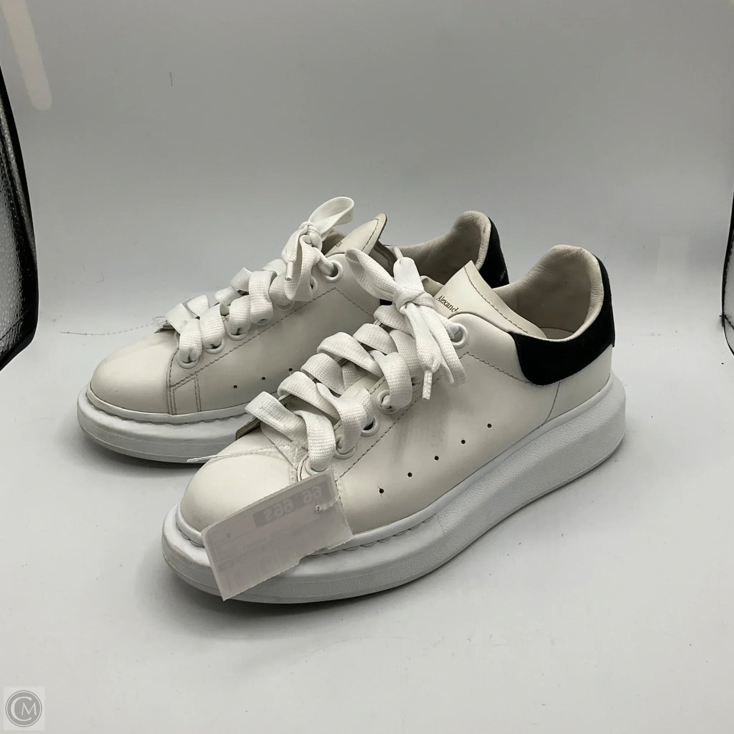 Shoes Luxury Designer By Alexander Mcqueen In White, Size: 6