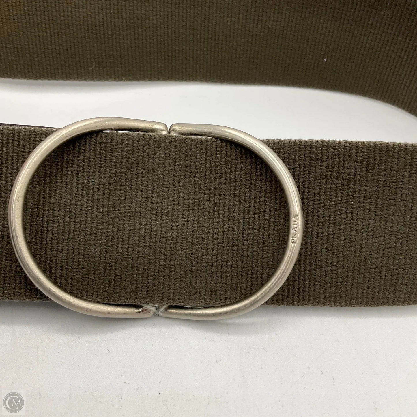 Belt Luxury Designer By Prada, Size: Small