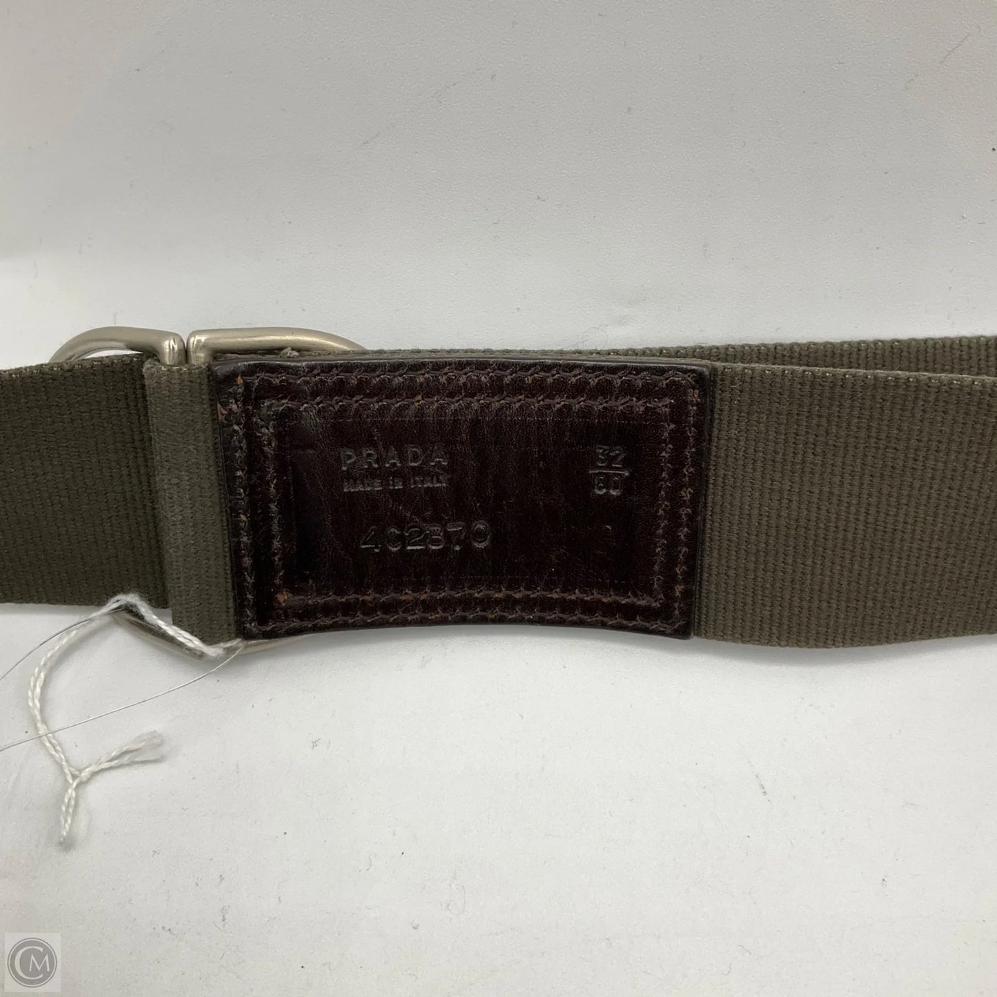 Belt Luxury Designer By Prada, Size: Small