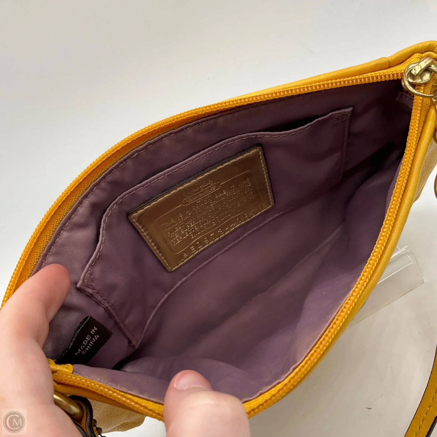 Wristlet Designer By Coach, Size: Large