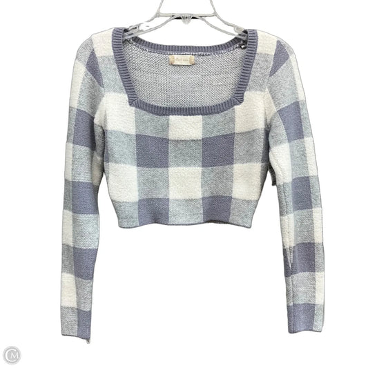 Sweater By Altard State In Checkered Pattern, Size: S