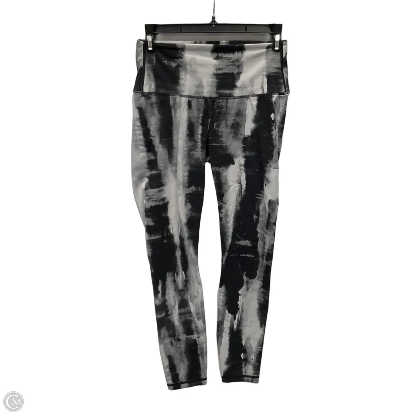 Athletic Leggings By Varley In Black & White, Size: S