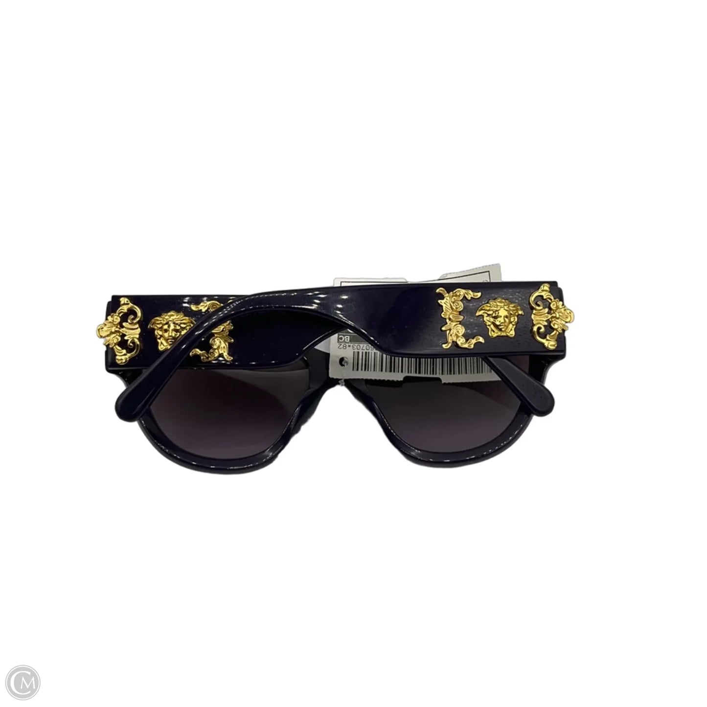 Sunglasses Luxury Designer By Versace, Size:
