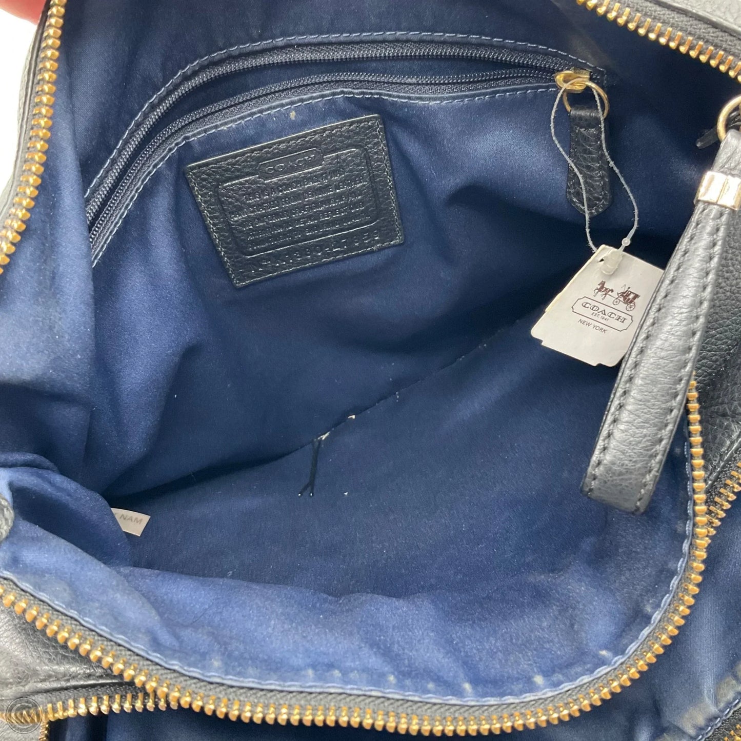 Handbag Designer By Coach, Size: Large