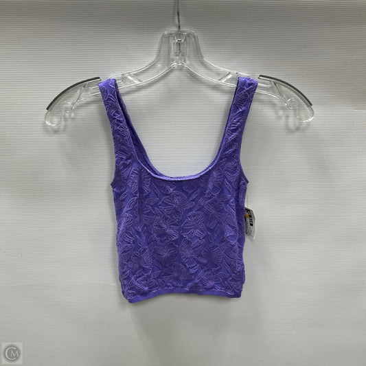 Top Sleeveless By Anthropologie In Purple, Size: Xs