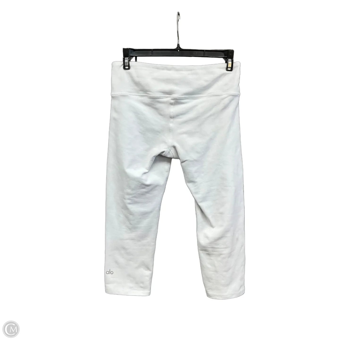 Athletic Capris By Alo In White, Size: S