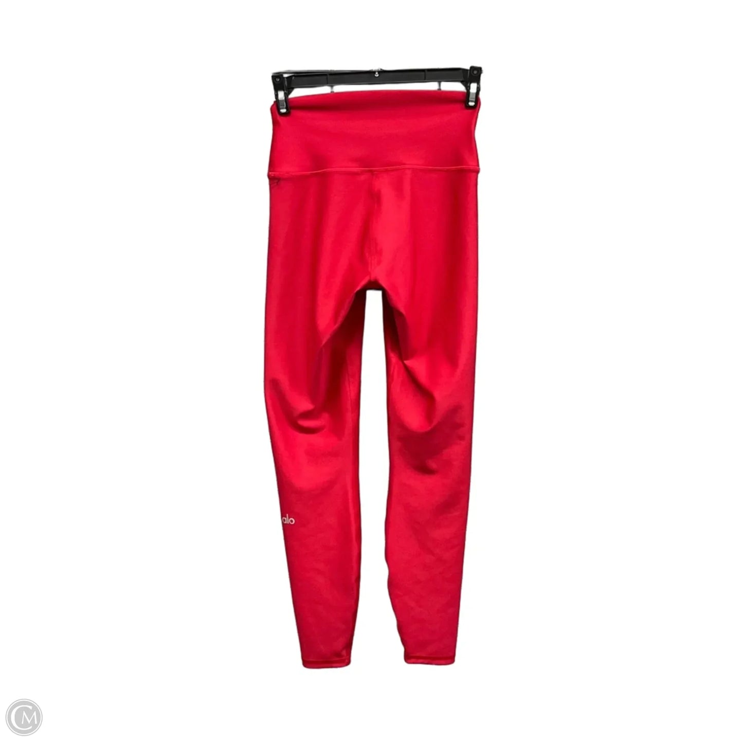 Athletic Leggings By Alo In Red, Size: Xs