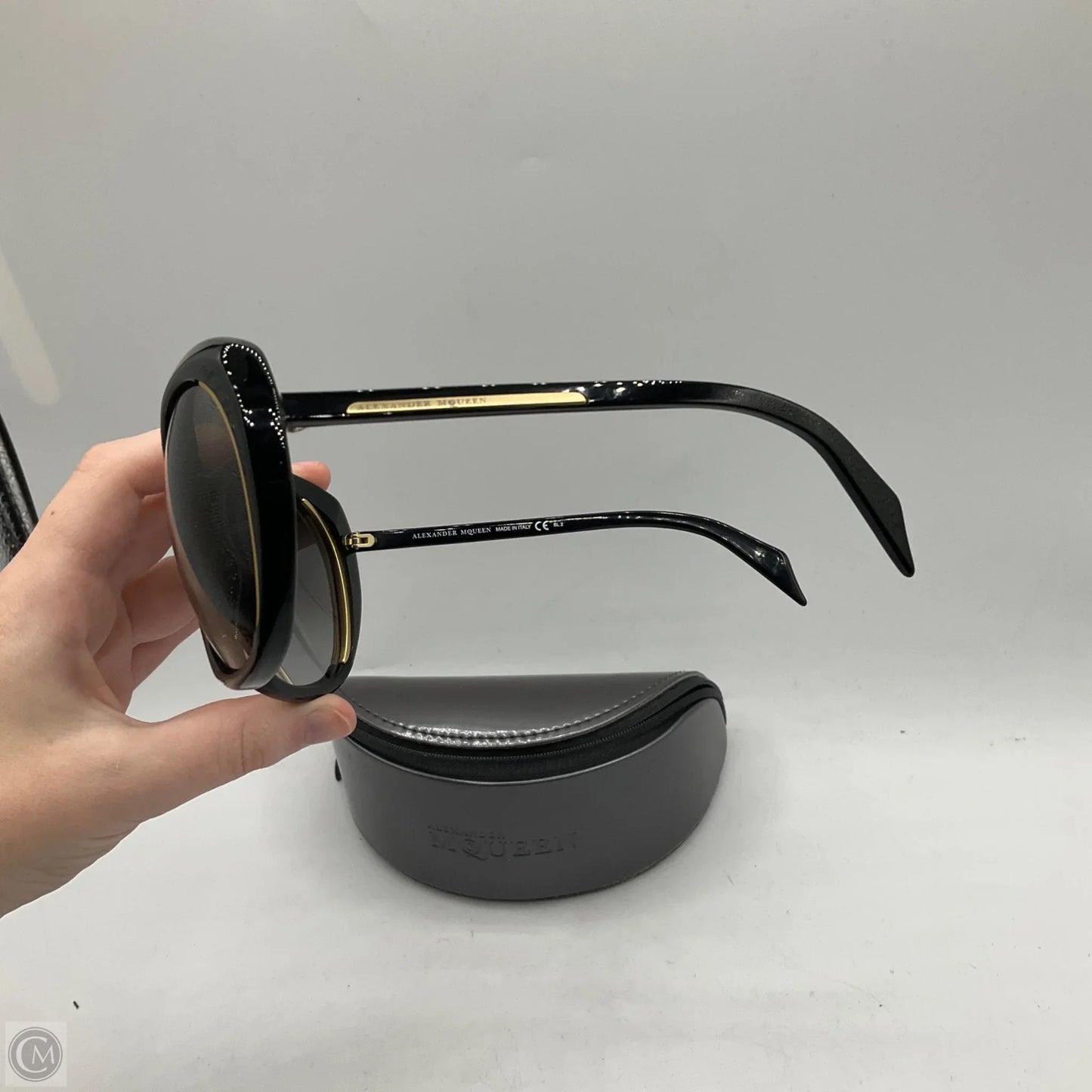 Sunglasses Luxury Designer By Alexander Mcqueen