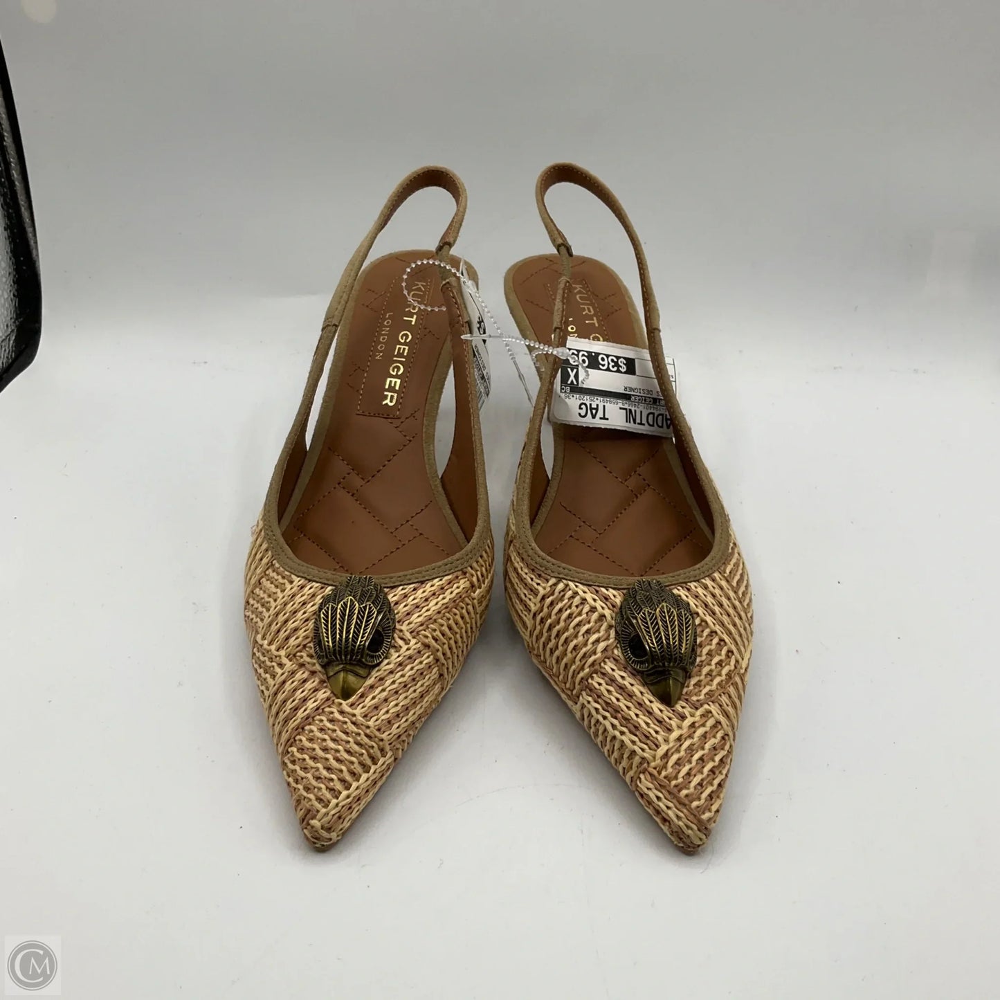 Shoes Designer By Kurt Geiger In Tan, Size: 9