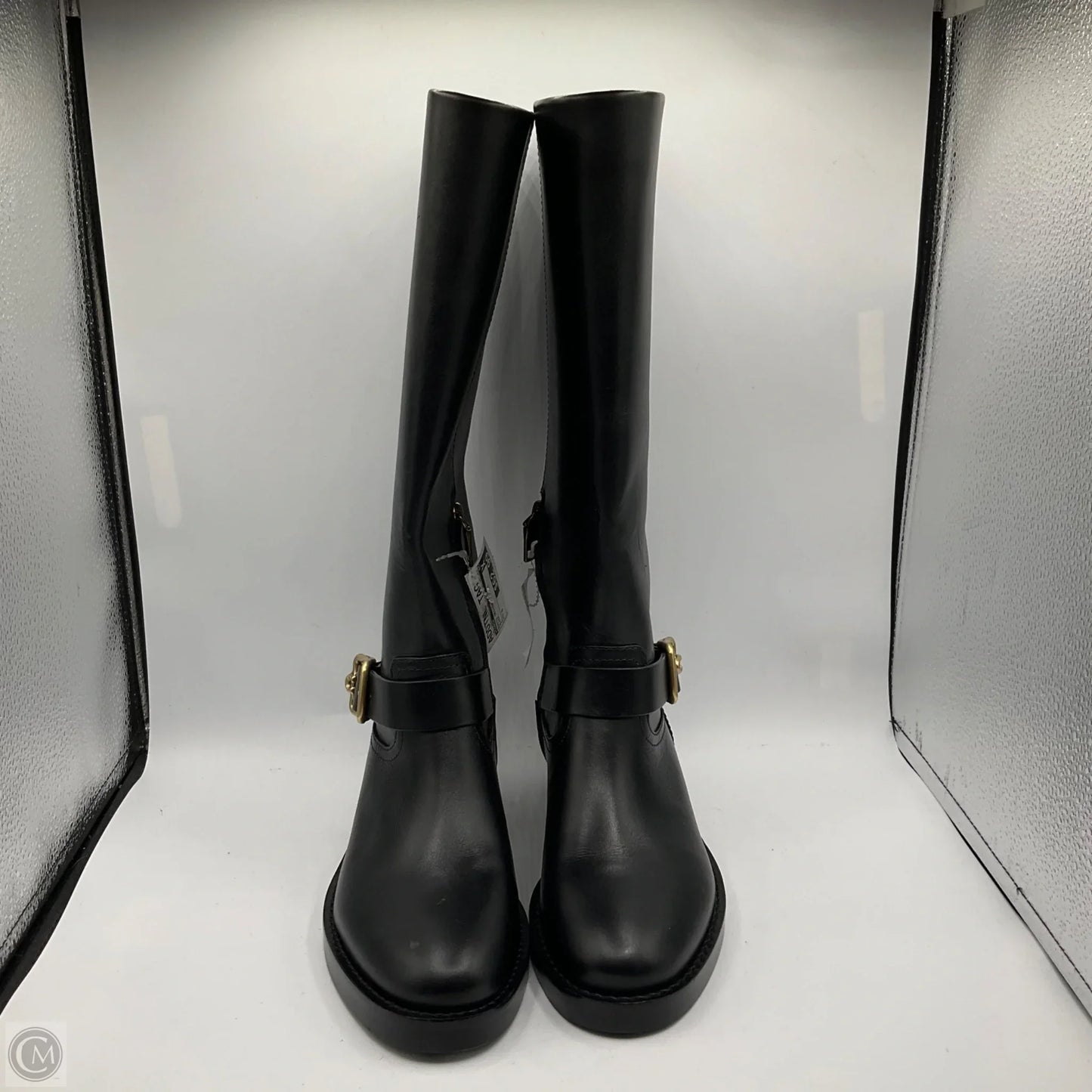 Boots Designer By Coach In Black, Size: 6