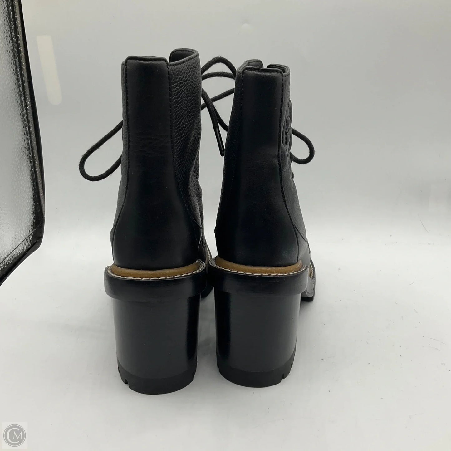 Boots Designer By Tory Burch In Black, Size: 5.5