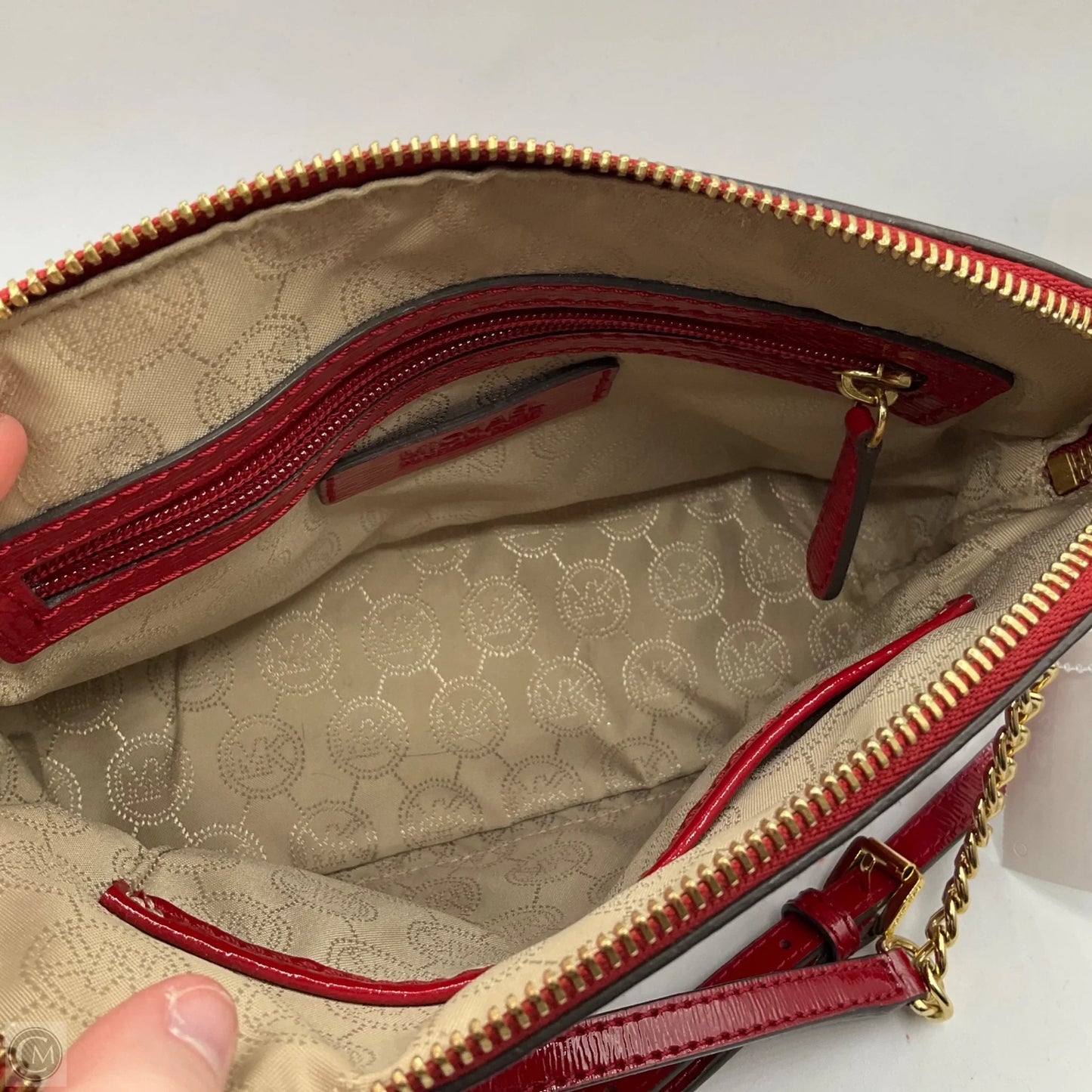 Crossbody Designer By Michael Kors, Size: Small