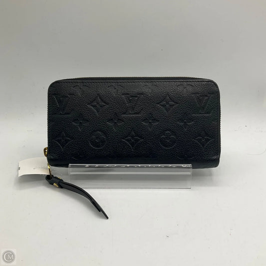 Wallet Luxury Designer By Louis Vuitton, Size: Large
